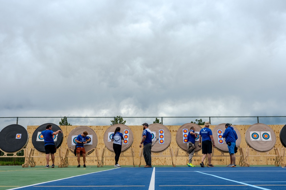 Air Force Warrior Games Athletes complete first day of Warrior Games training camp
