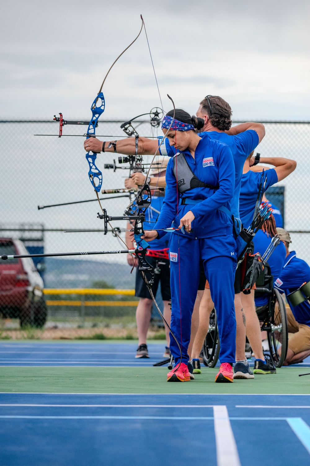 Air Force Warrior Games Athletes complete first day of Warrior Games training camp