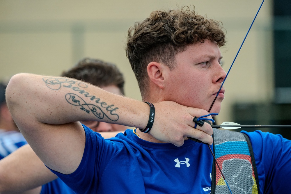 Air Force Warrior Games Athletes complete first day of Warrior Games training camp