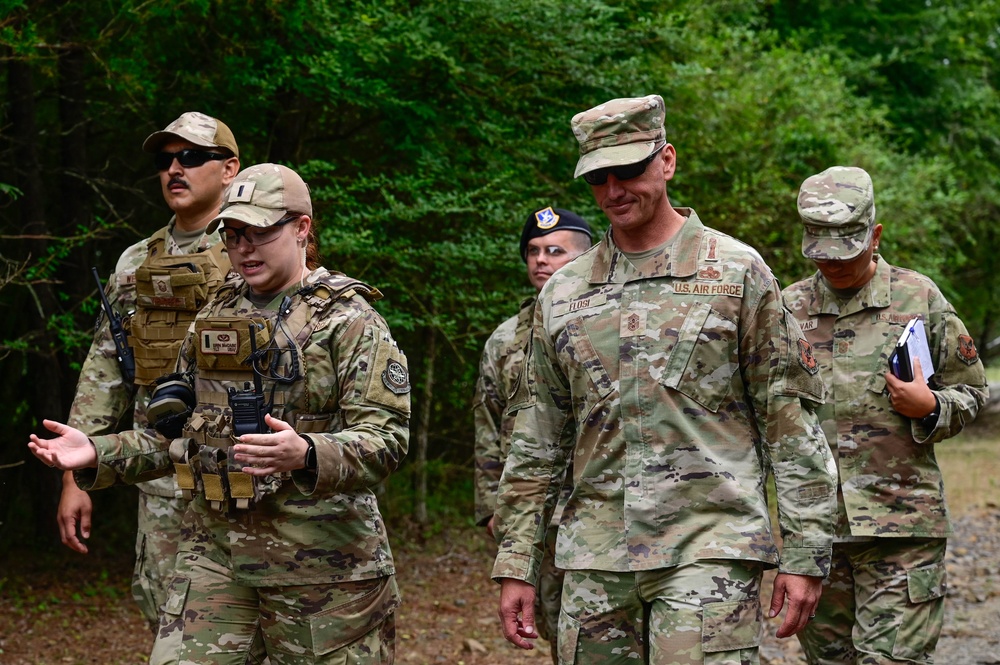 CMSAF Flosi engages with Airmen across Herk Nation