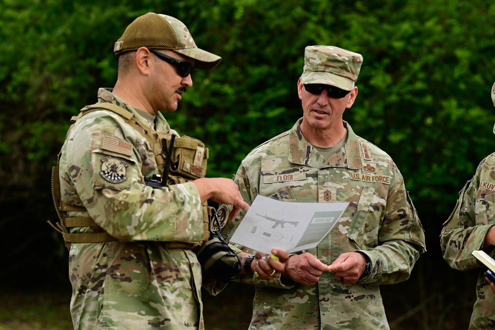 CMSAF Flosi engages with Airmen across Herk Nation