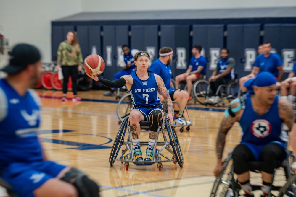 Air Force Warrior Games Athletes complete second day of training at the U.S. Air Force Academy