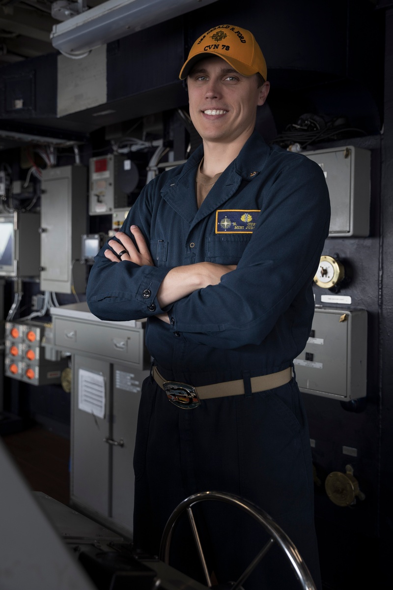 Legal Precision, Maritime Mastery Aboard USS Gerald R. Ford