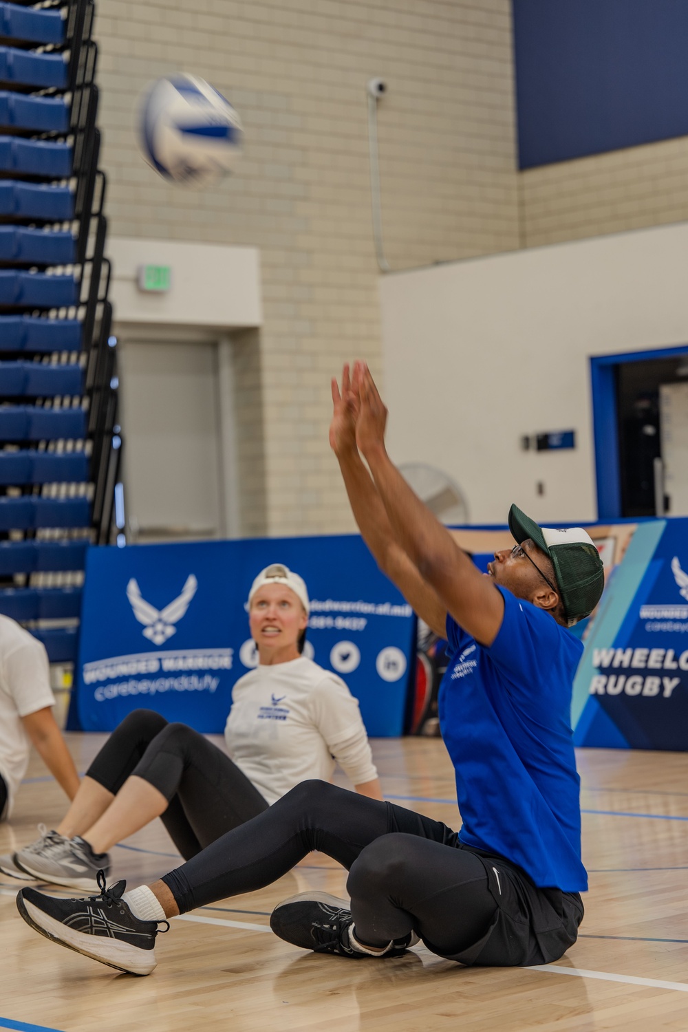Air Force veterans learn adaptive sports at an Air Force Wounded Warrior care event