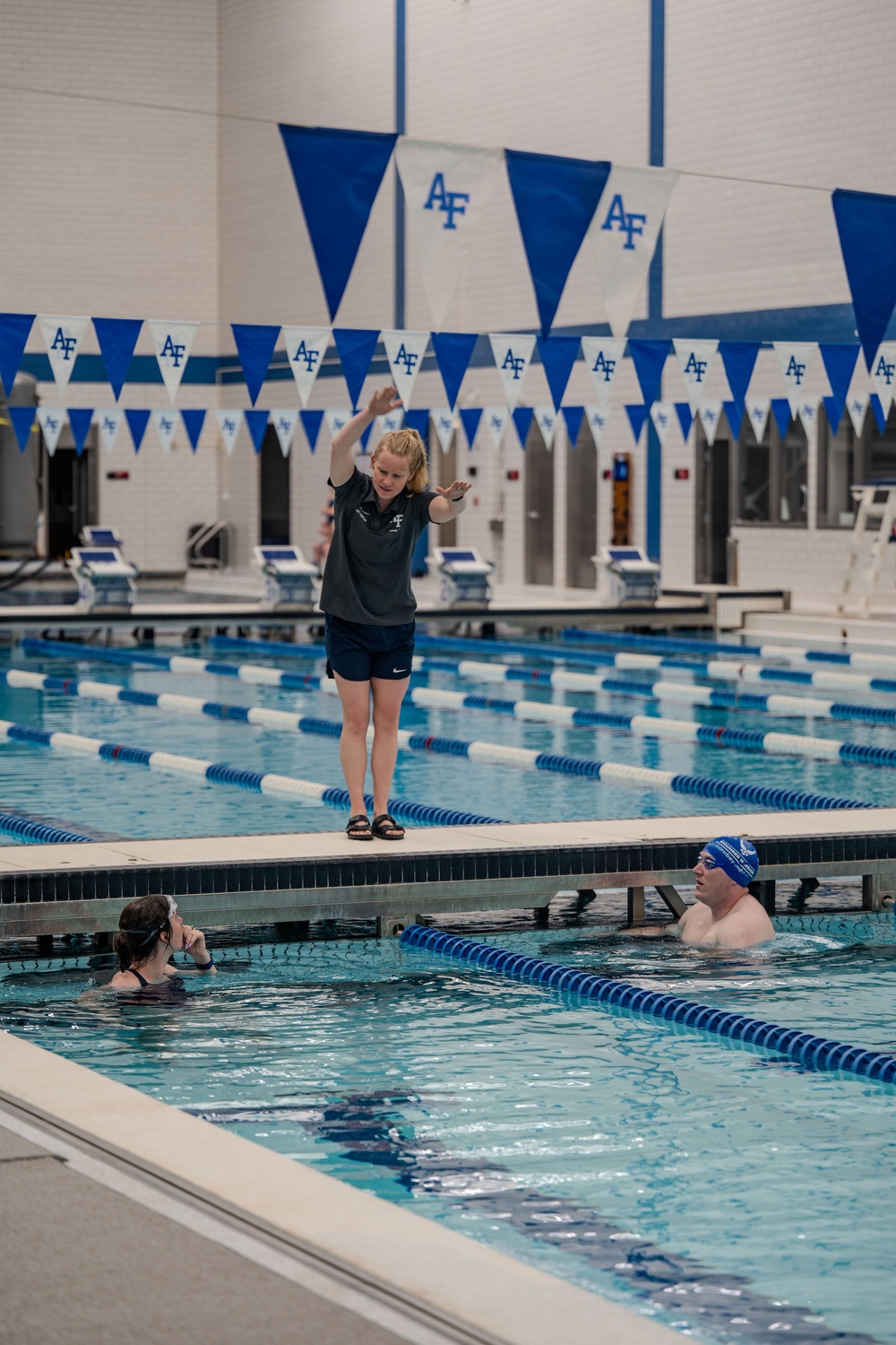 Air Force veterans learn adaptive sports at an Air Force Wounded Warrior care event
