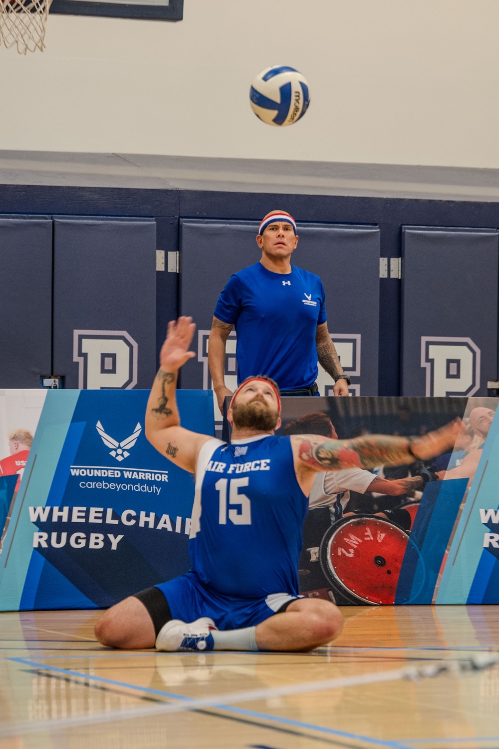 Air Force Wounded Warriors train in preparation for Warrior Games