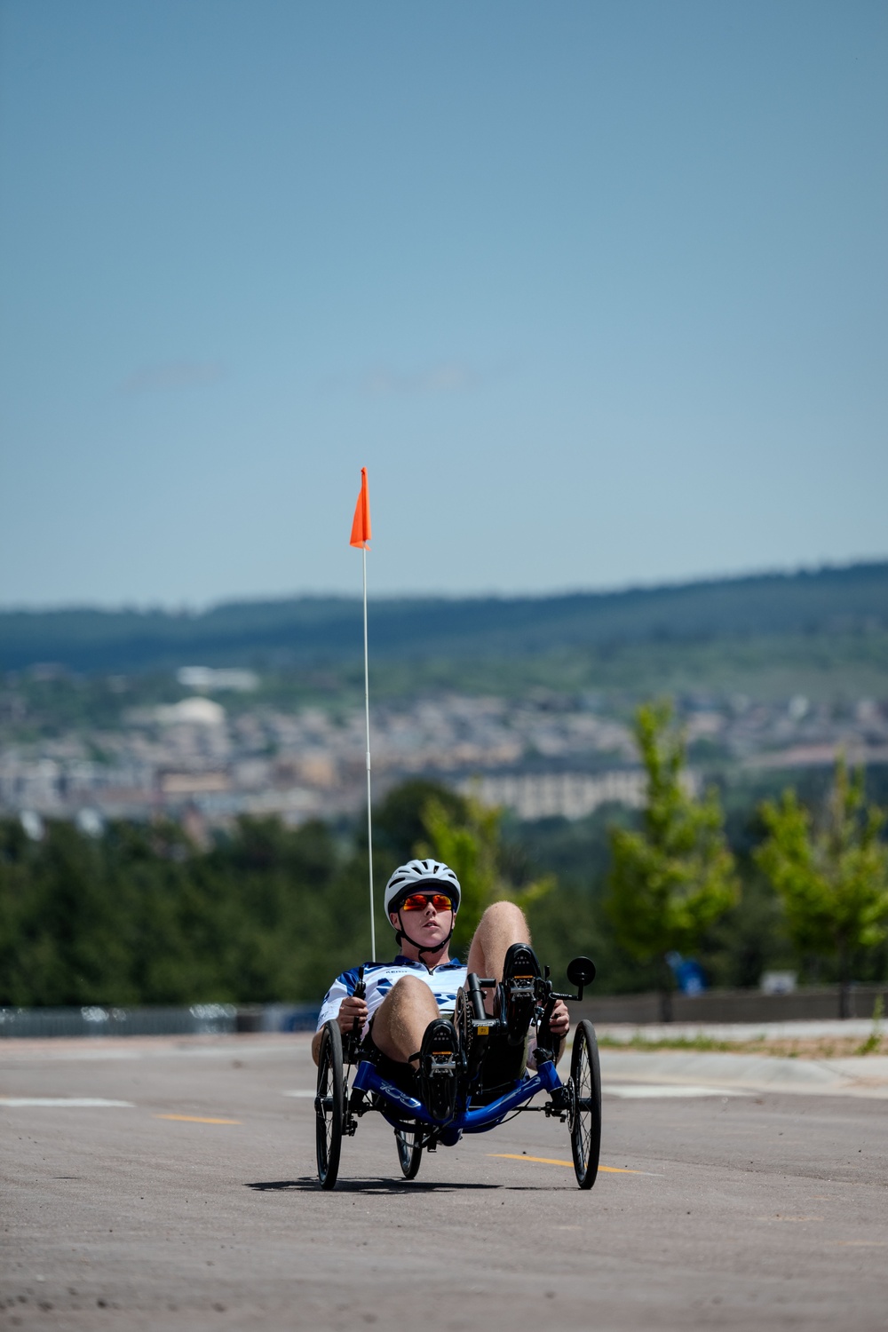 Air Force Wounded Warriors train in preparation for Warrior Games