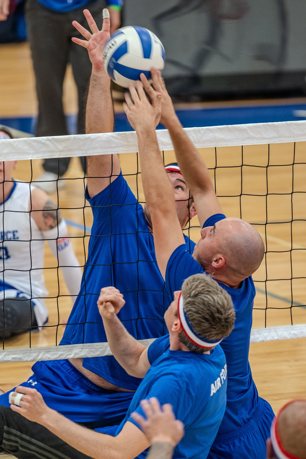 Air Force Wounded Warriors train in preparation for Warrior Games