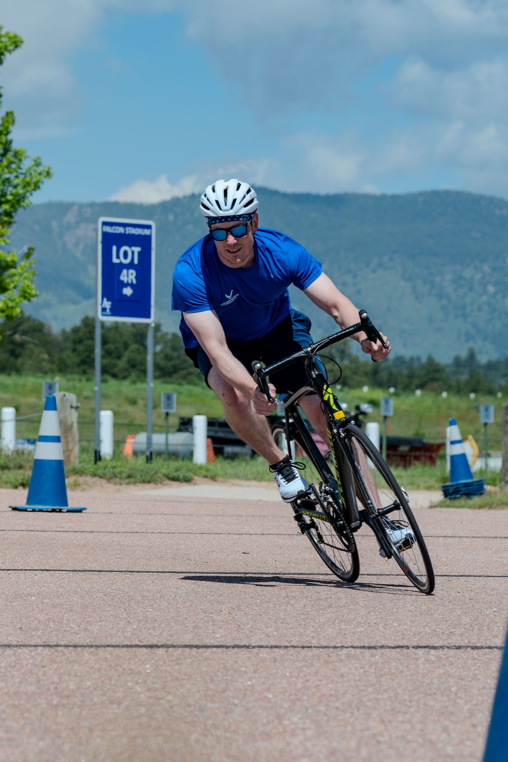 Air Force Wounded Warriors train in preparation for Warrior Games