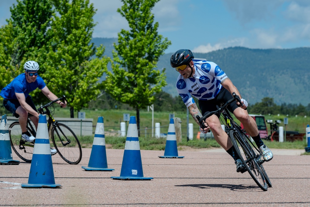Air Force Wounded Warriors train in preparation for Warrior Games
