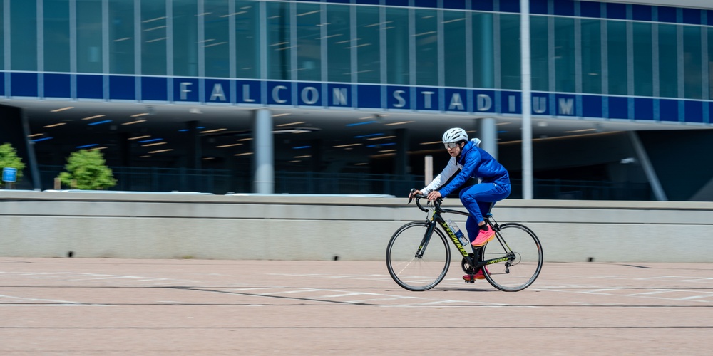 Air Force Wounded Warriors train in preparation for Warrior Games