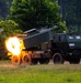 1-181st Field Artillery Regiment fires HIMARS