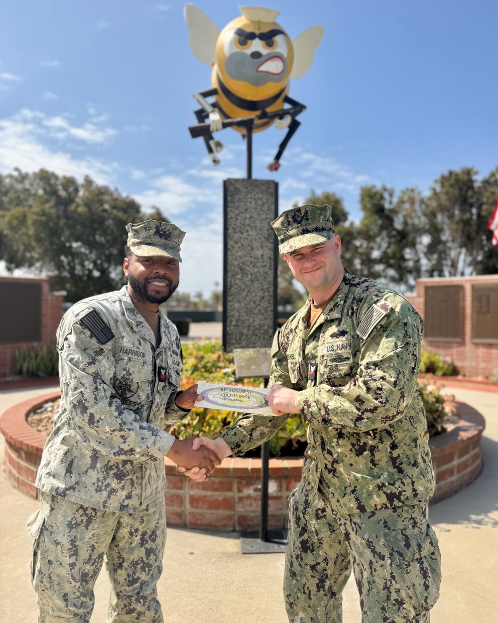 CM2 McConnell Reenlistment