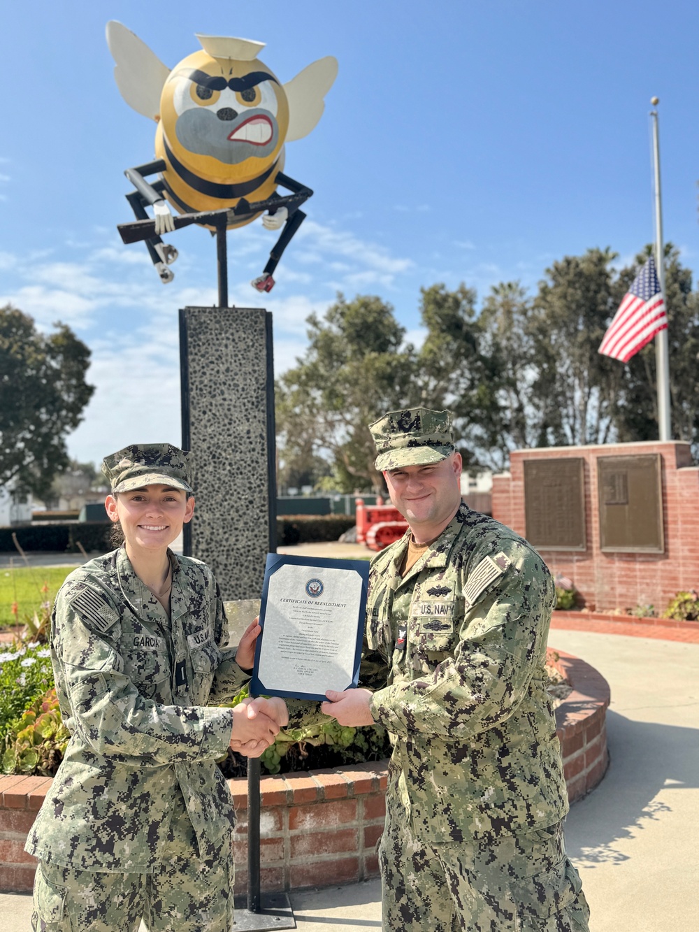 CM2 McConnell Reenlistment