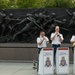 Army Brass Quintet plays at World War I Memorial