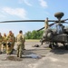 12th CAB Soldiers conduct airframe familiarization training for Hungarian firefighters during Saber Guardian 25