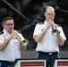 Army Brass Quintet plays at World War I Memorial