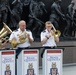 Army Brass Quintet plays at World War I Memorial