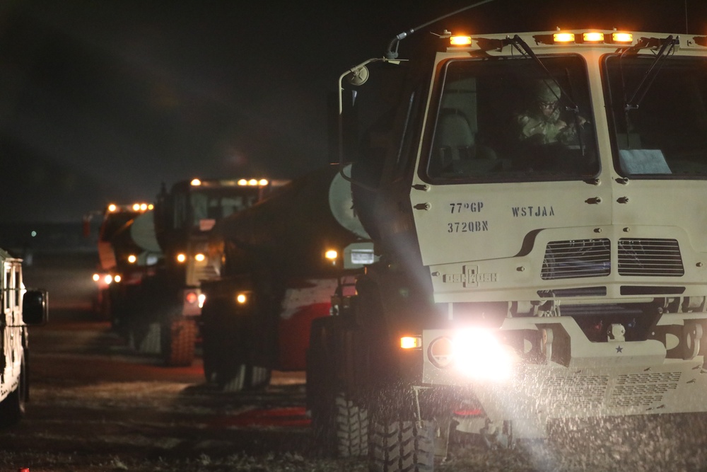 Fuel Convoy Strengthens Joint Force Support