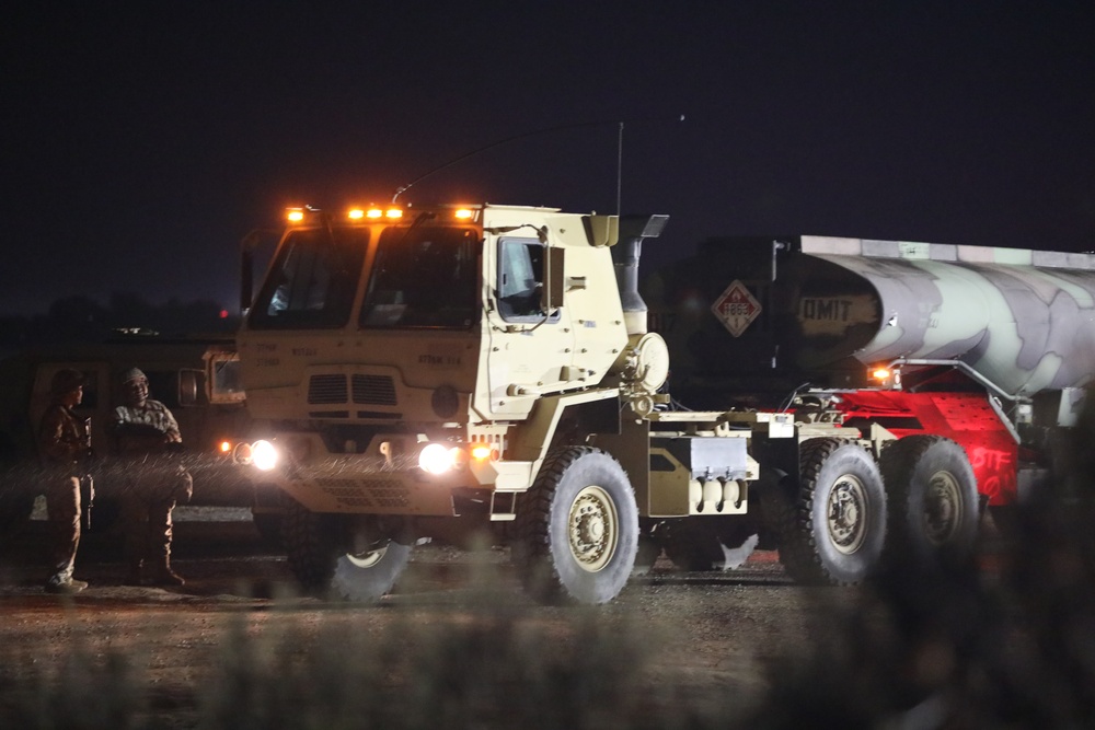 Fuel Convoy Strengthens Joint Force Support