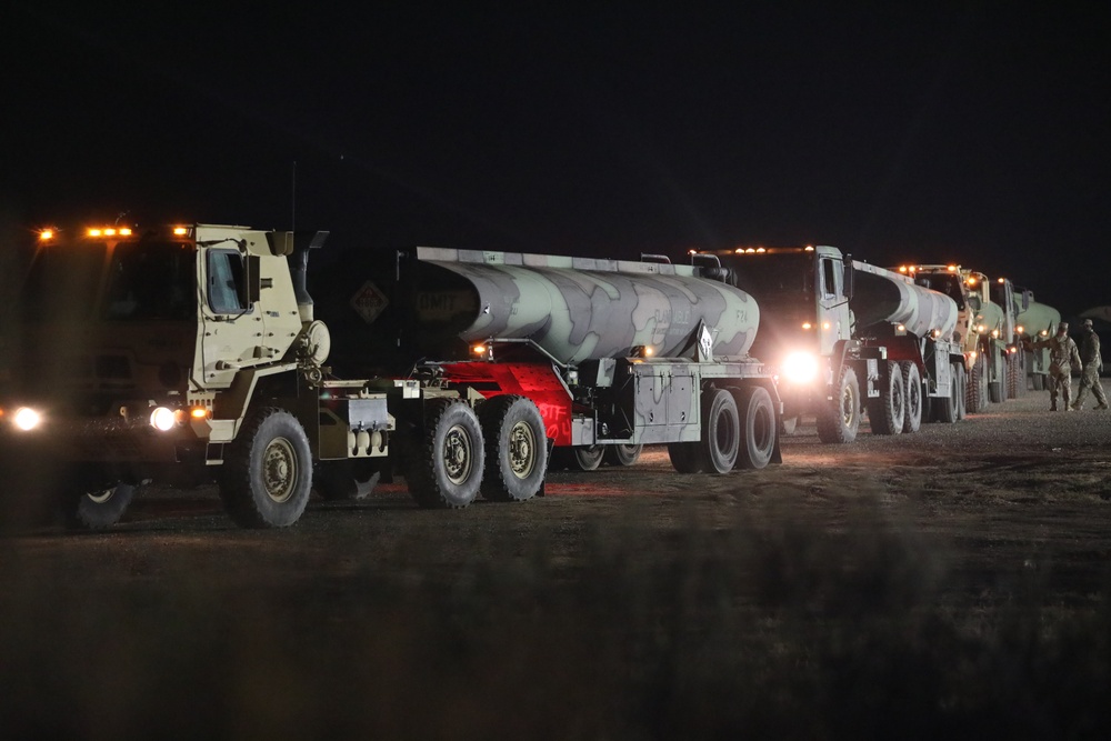 Fuel Convoy Strengthens Joint Force Support