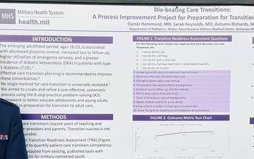 Walter Reed pediatric fellow earns national recognition for research