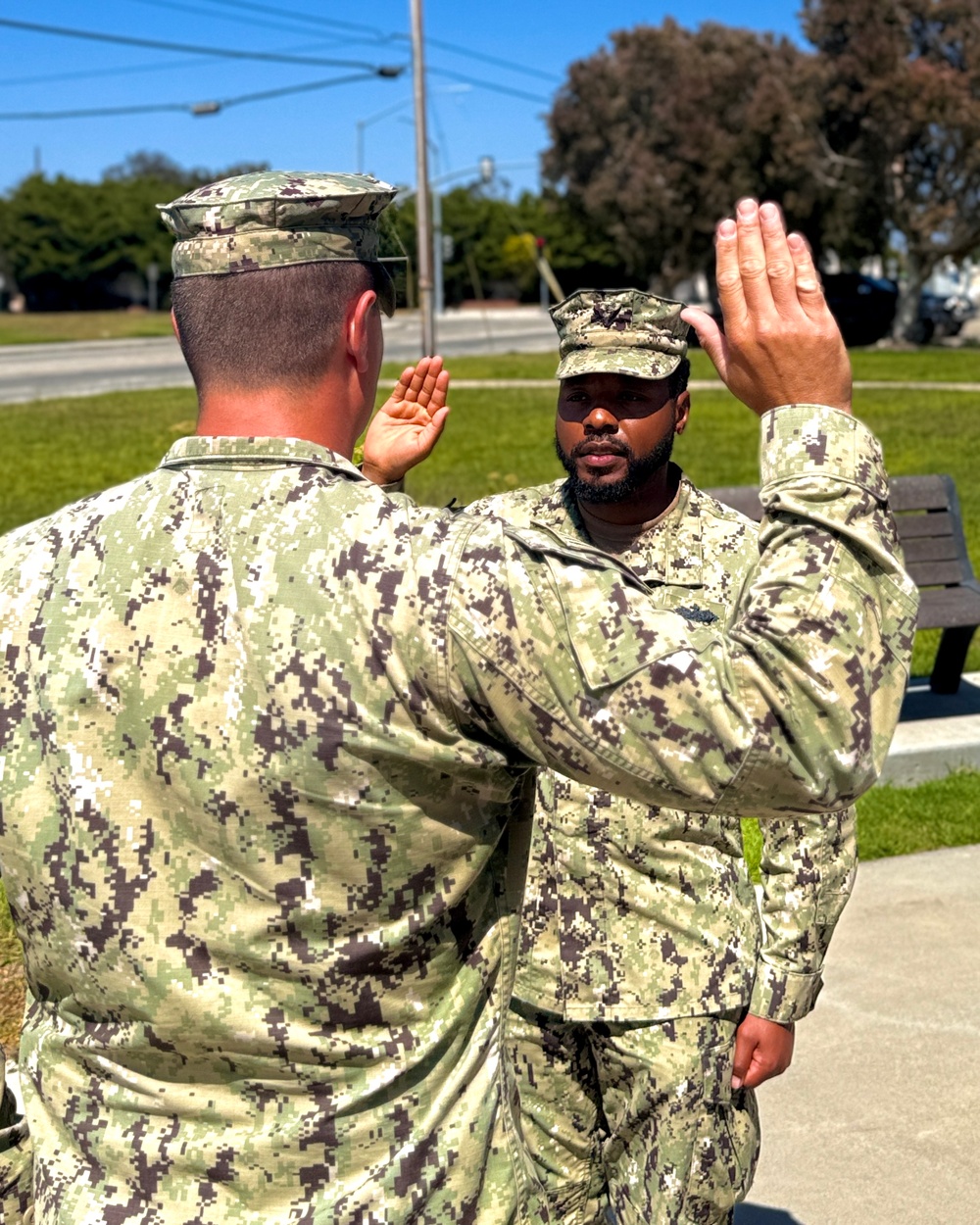 UT1 Harrison Reenlistment