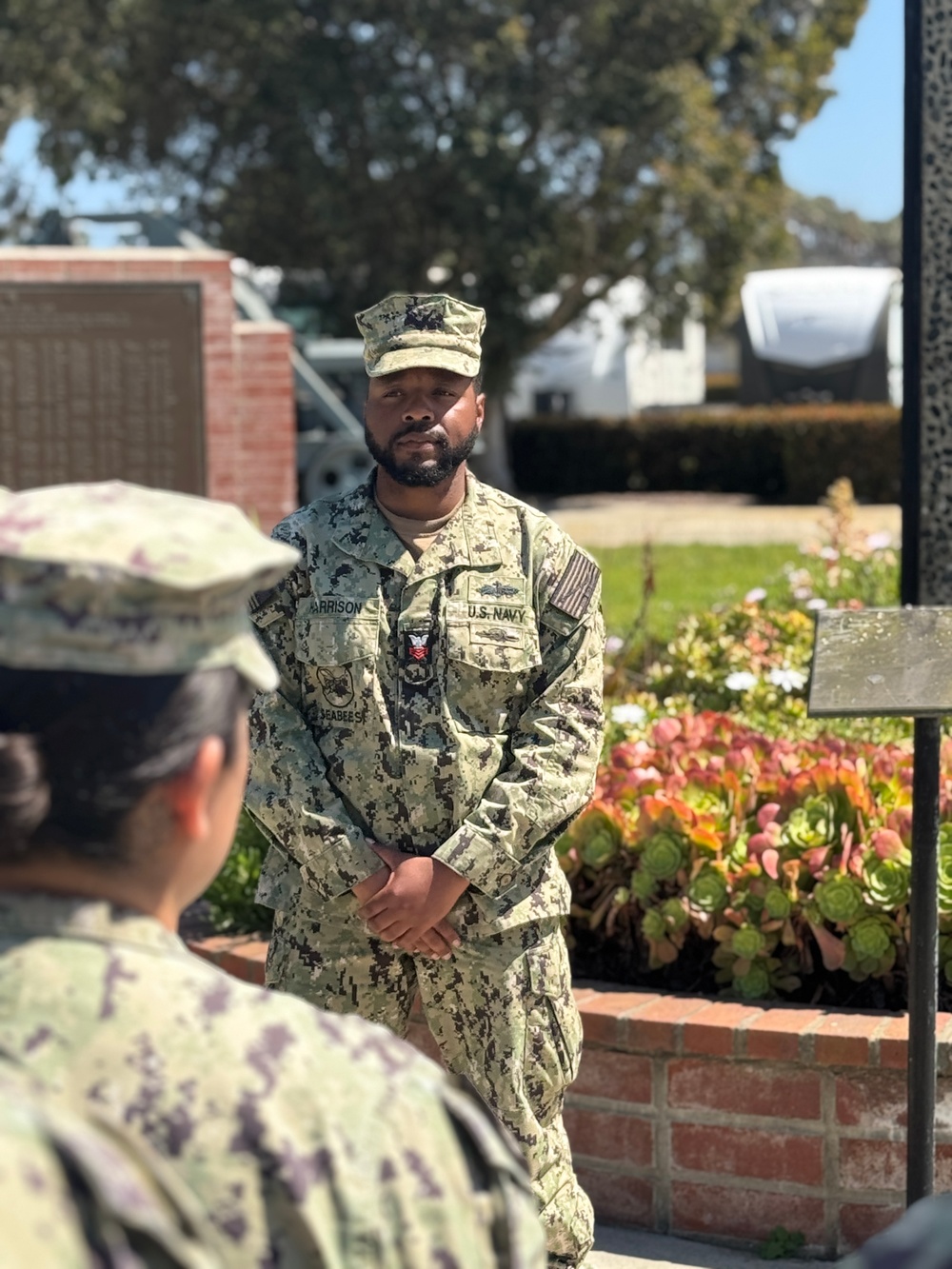 UT1 Harrison Reenlistment