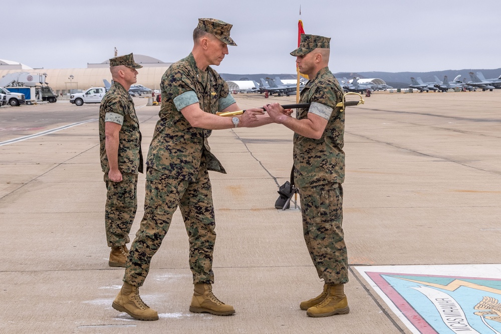 MAG-11 Sergeant Major Relief and Appointment