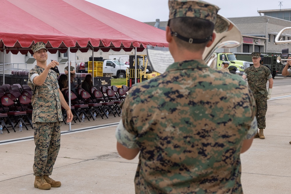 MAG-11 Sergeant Major Relief and Appointment