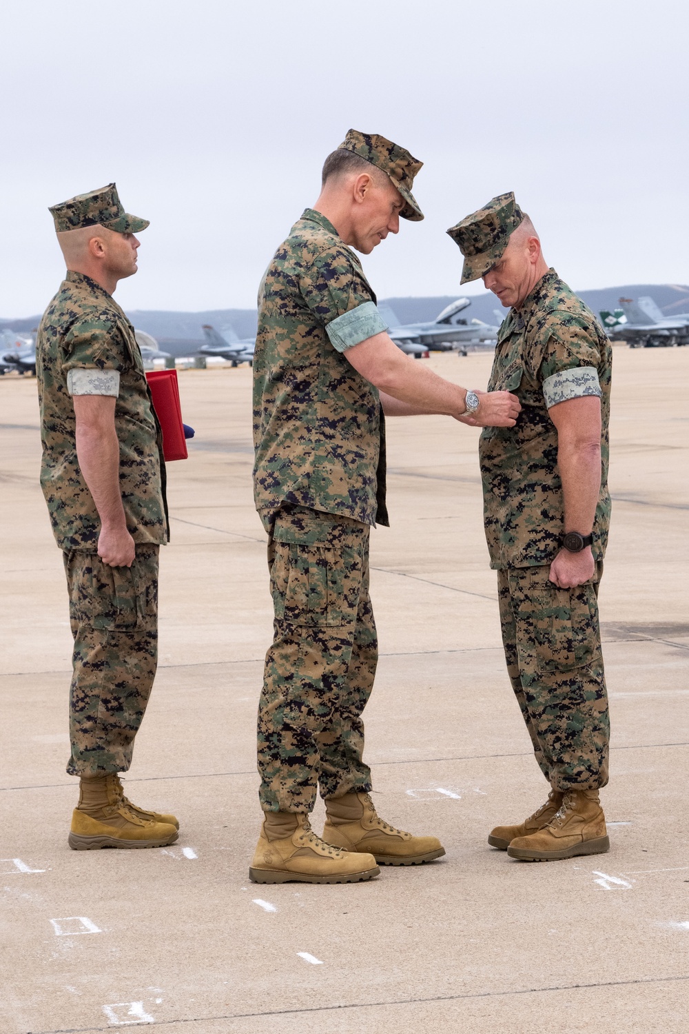 MAG-11 Sergeant Major Relief and Appointment