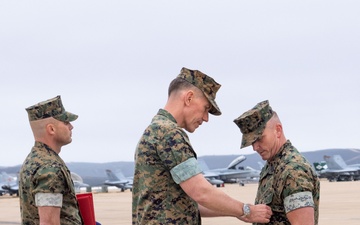 MAG-11 Sergeant Major Relief and Appointment
