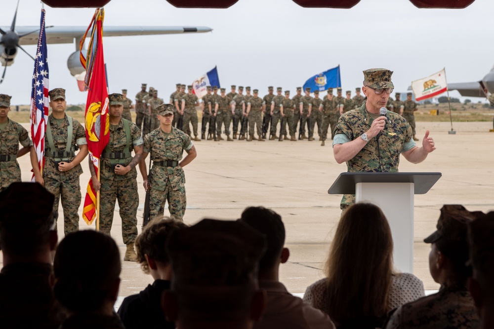 MAG-11 Sergeant Major Relief and Appointment