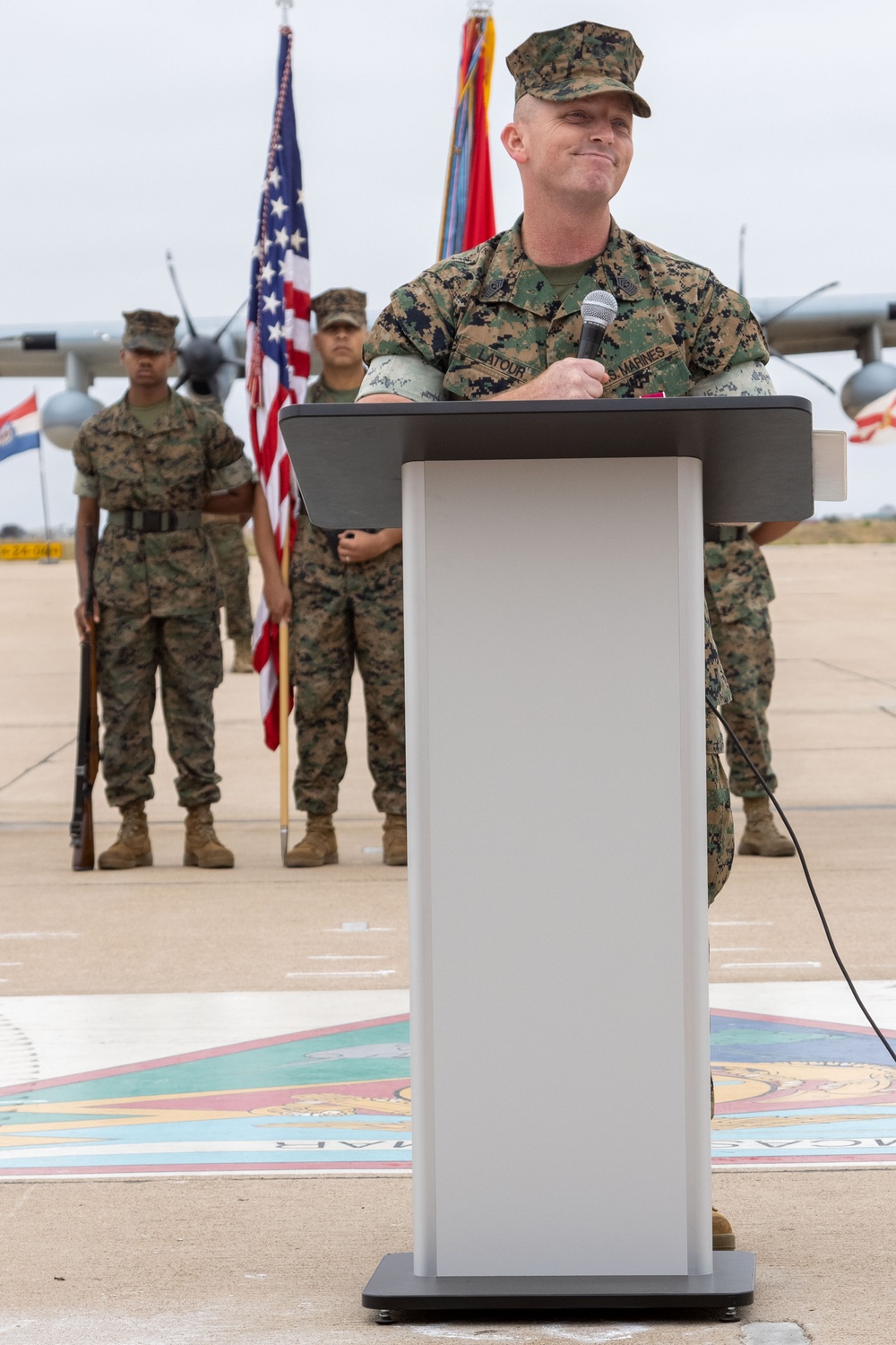 MAG-11 Sergeant Major Relief and Appointment