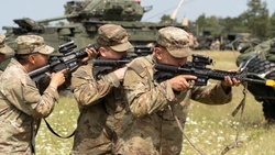 4th Squadron, 2nd Cavalry Regiment Sharpens Room-Clearing Techniques During Saber Guardian 25 [Image 1 of 5]