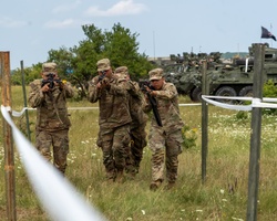 4th Squadron, 2nd Cavalry Regiment Sharpens Room-Clearing Techniques During Saber Guardian 25 [Image 4 of 5]