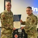 104th Fighter Wing award Vazquez with Air and Space Achievement Medal