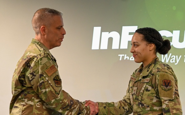 104th Fighter Wing awards Franco-Rodriguez with Air and Space Achievement Medal