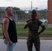 Pat McAfee Visits Marine Corps Recruit Depot Parris Island S.C.
