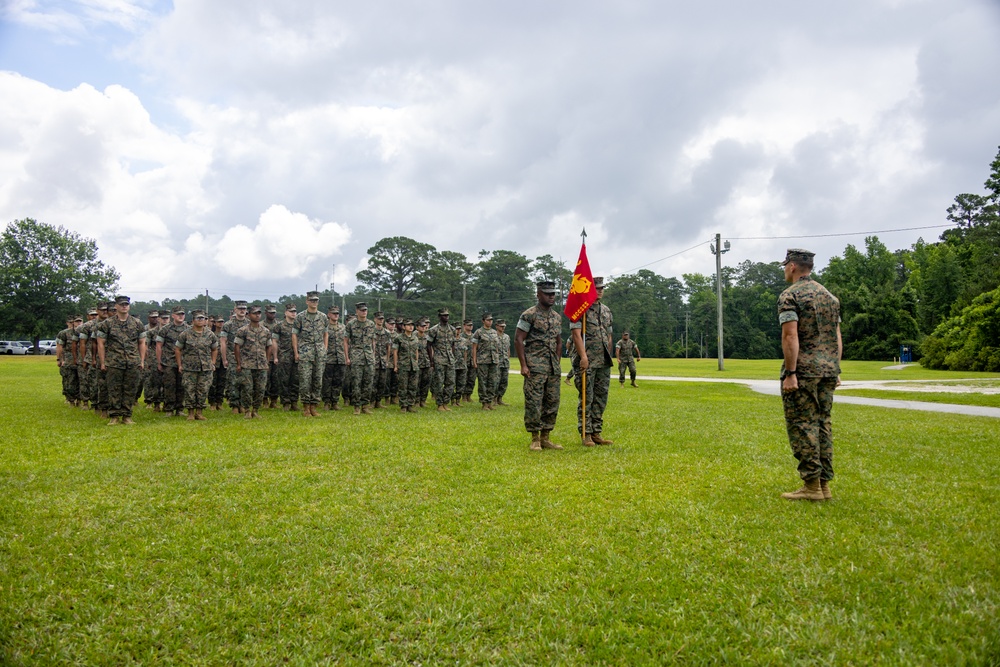 Headquarters and Service Company Assumption of Command Ceremony