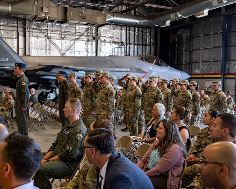 388th OSS Change of Command