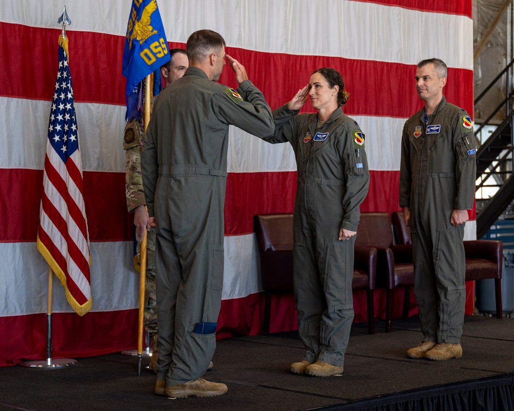 388th OSS Change of Command