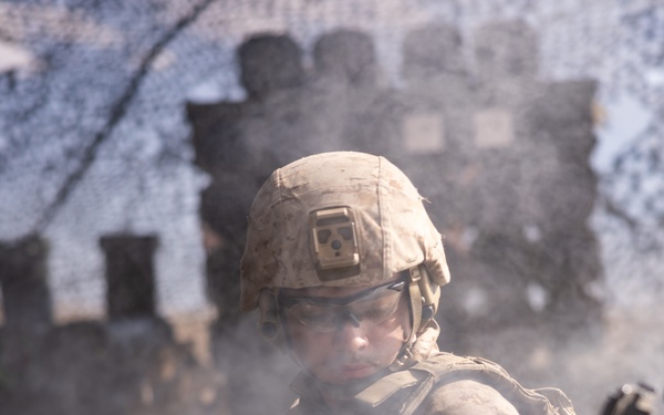 Hotel Battery 3/14 fires Howitzers during ITX 3-25