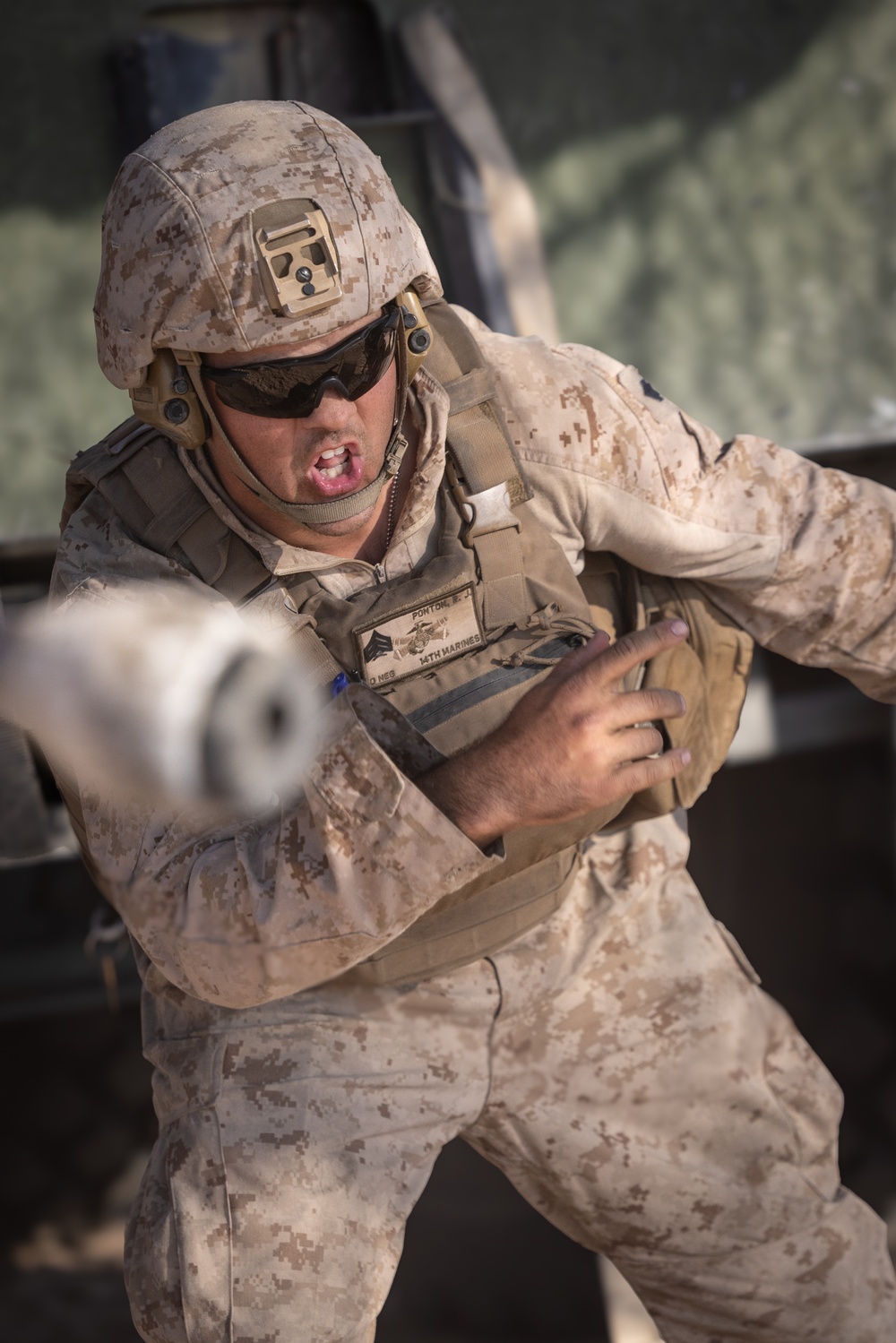 Hotel Battery 3/14 fires Howitzers during ITX 3-25