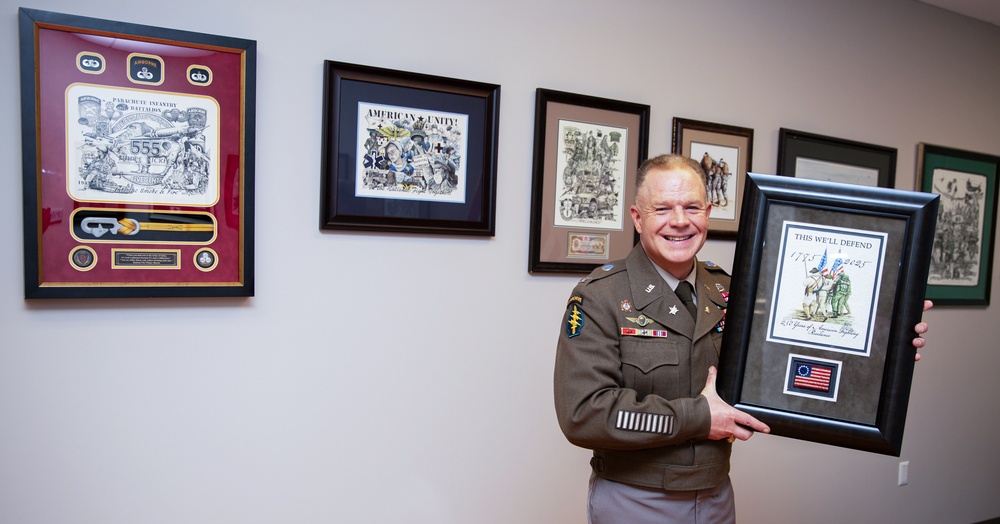 In celebration of the Army’s 250th birthday, officer with 30 years service giving back to the Army community