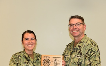 MU3 Erica Lovato selected as USFF Bluejacket of the Quarter