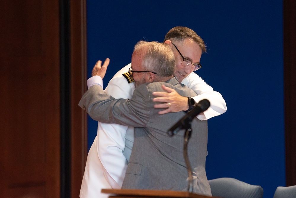 U.S. Navy Band hosts retirement ceremony for Commander C.S. White