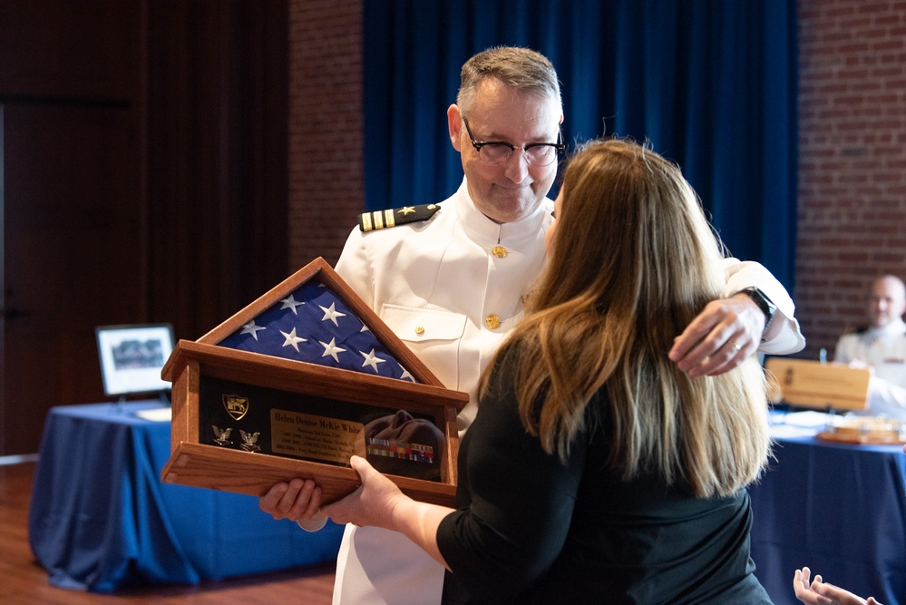 U.S. Navy Band hosts retirement ceremony for Commander C.S. White