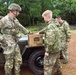 Capt. Comb Drives 1948 Jeep to Boost Morale During Annual Training