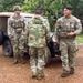 Capt. Comb Drives 1948 Jeep to Boost Morale During Annual Training